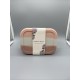 Lunch Box Bento Pink White