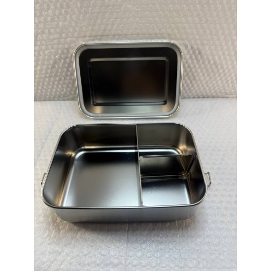Lunch Box Joyfair Stainless Steel, Box Bento Large 1400ml 1 Compa Extraible