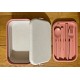 Lunch Box En Layer Our Place Bento Box Food Container Almacenamiento Pink Melocoton