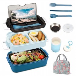 Kit Lunch Box Bento Adults, Box Bento Lunch Portable, Adults