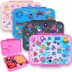 Lunch Box Fringoo Kids Bento Leakproof 800 Capacity 4 Compartment Sin Bpa