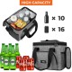 Bolsa Lunch Aislada Bolsos Refrigerador Large Bento Bolsa Lunch Hombres Mujeres Adults