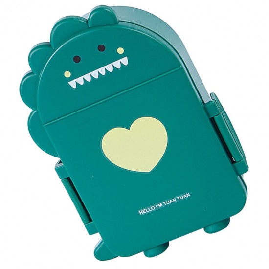 Box Bento Reusable, Lunch Box Dinosaurio, Lunch Compartida