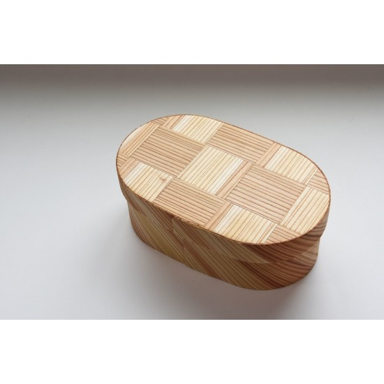 Food Container Lunch Japanese Bento Box Wood Mago Wappa