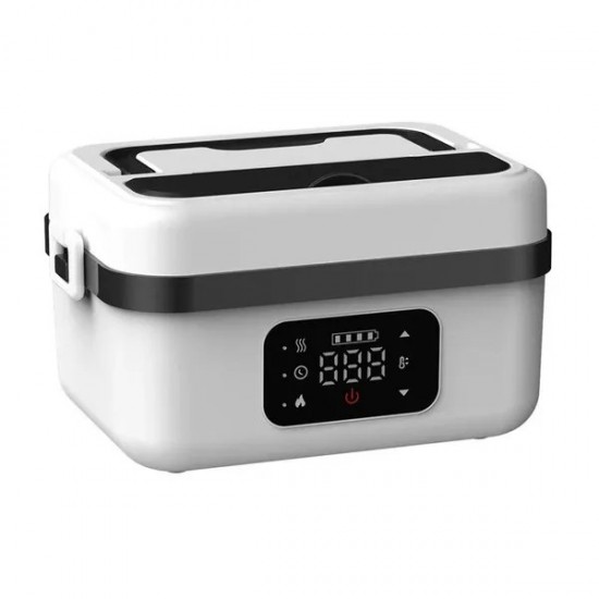 Battery Powered Leak Proof Lunch Box Fast Charging Warmer Outdoor Cooking Gear