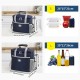 Container Large Capacity Handbag Insulated Lunch Bag Lunch Box Hot Cold Freezer Bags for Women Men Iay