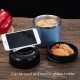 Double Stainless Steel Material Thermal Lunch Box Long-term Insulation Bento Box