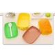 Hamburger Shape Lunch Box Double Layer Cute Burger Bento Box Food Container Set