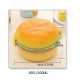 Hamburger Shape Lunch Box Double Layer Cute Burger Bento Box Food Container Set