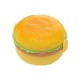 Hamburger Shape Lunch Box Double Layer Cute Burger Bento Box Food Container Set