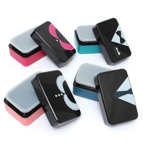 7pcs/set New 2 Tier Plastic Bento Lunch Box Kids Food Container Lunchbox Microwave
