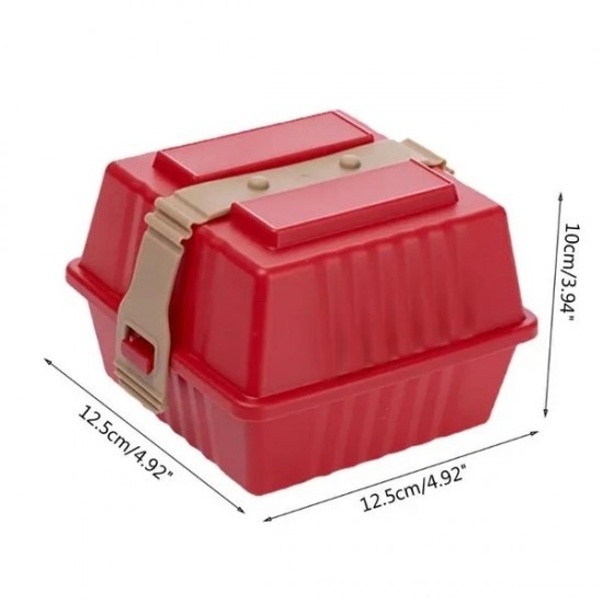 Hamburger Sandwich Box Portable Lunch Bento Box for School Office Students Adults Keep Food for Fresh Containers with Lid Insulation Boxes
