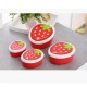 4 Pieces Plastic Food Storage Containers with Lids Set Leakproof Meal-prep Containers Stackable Lunch Boxes Bpa-free