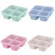 Versatile Snacks Organizer Box with Clear Lid Lunch Box for School and Office