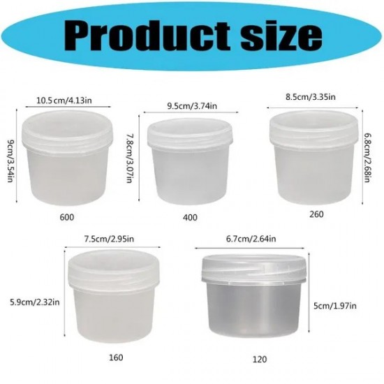 Portable Pp Food Box with Lid Designs for Cake Jelly Office Lunch Storage