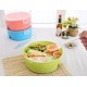 New Children Plastic Lunch Student Lunch Box Frame Food Container Storage