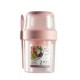 Double-layer Multi-purpose Fresh-keeping Box Portable Salad Box Picnic Plastic Transparent Sealed Can Lunch