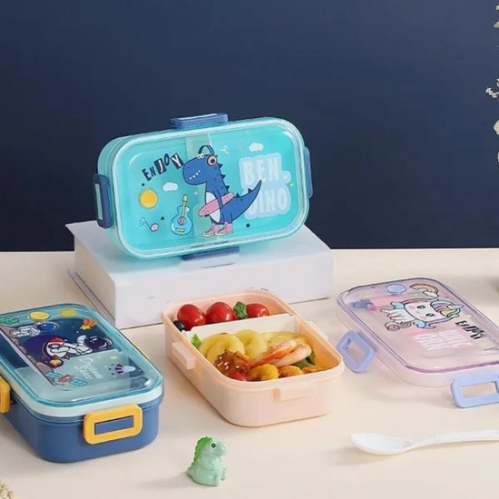 Childrens Lunch Boxes Leakproofs Bento Boxes Food Storage Container with Compartments