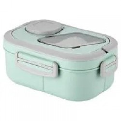 Bento Lunch Boxes with Compartments Food Storage Container Microwave Safe