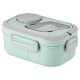 Bento Lunch Boxes with Compartments Food Storage Container Microwave Safe